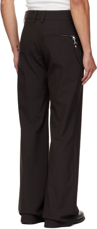 Bukser Courrèges Courrèges Light Twill Bootcut Trousers Sort | 325CPA412PL0222, 2