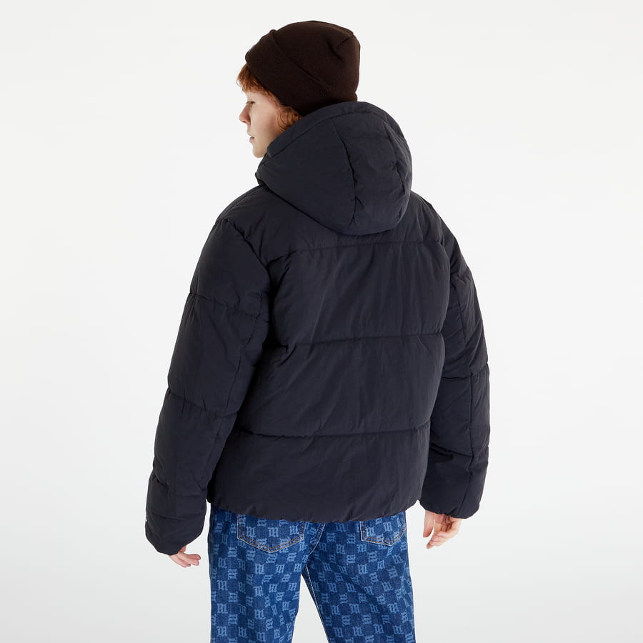 Puffer jakke Champion Outdoor Hooded Jacket Sort | 115758 CHA KK001, 1