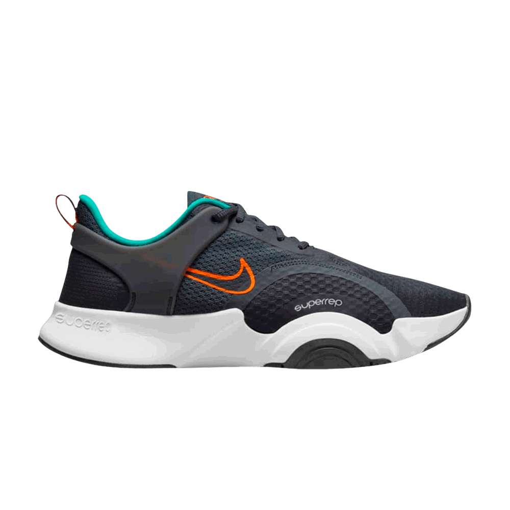 Sneakers og sko Nike SuperRep Go 2 "Dark Smoke Grey Total Orange" Grå | CZ0604-083, 0