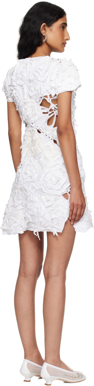 Kjole Collina Strada Collina Strada Chirp Minidress Hvid | XX4461, 2