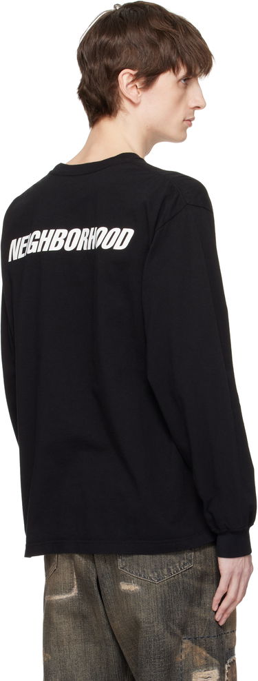 T-shirt Neighborhood Neighborhood NH LS-6 Long Sleeve T-Shirt Sort | 251PCNH-LT06, 2