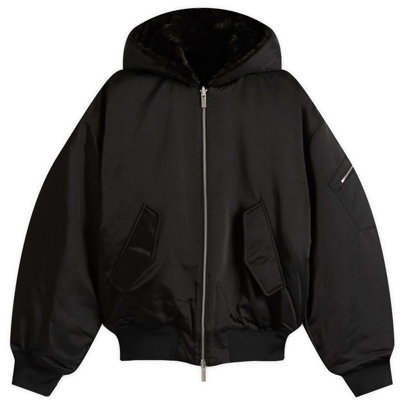 Bomberjakke Jordan Jordan Renegade Hooded Bomber Jacket, Size Large Sort | HV0357-010