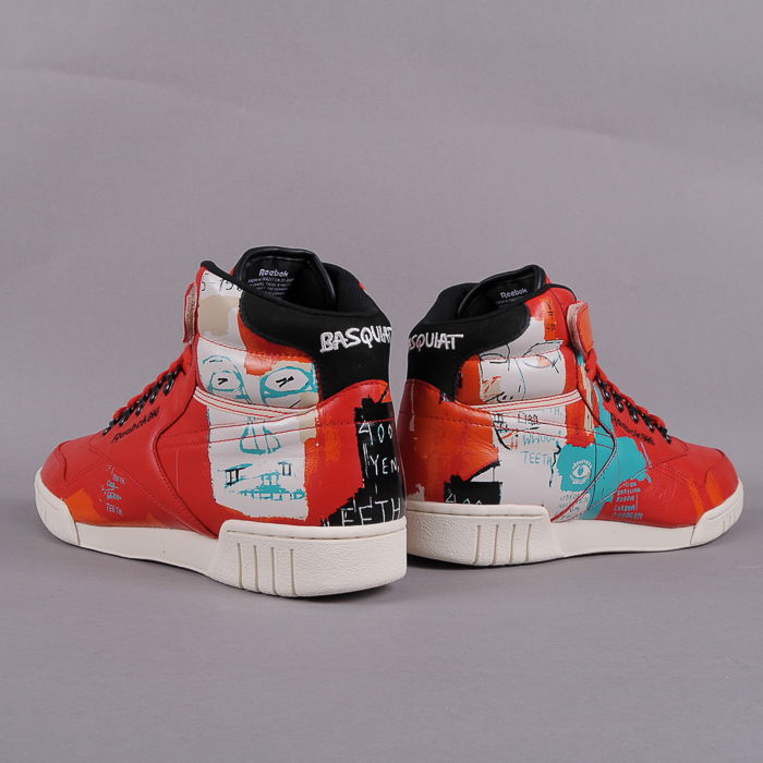 Sneakers og sko Reebok Exofit Plus Hi Basquiat Rød | v48183, 1