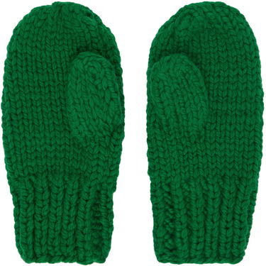 Handsker Maison Margiela Childish Stitches Mittens Grøn | S50TS0036 S18420, 1