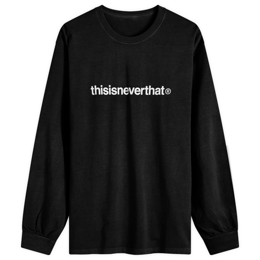 T-shirt thisisneverthat T-Logo Long Sleeve T-Shirt Sort | TN243TTSLT02-BLK