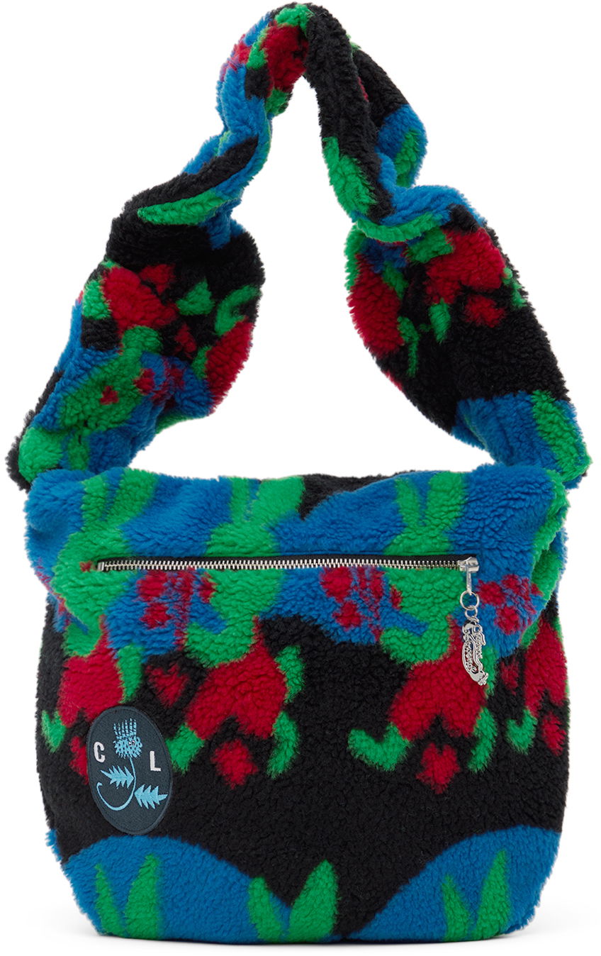 Skuldertaske Chopova Lowena Chopova Lowena Bunny Fleece Shoulder Bag Flerfarvet | 1178, 0