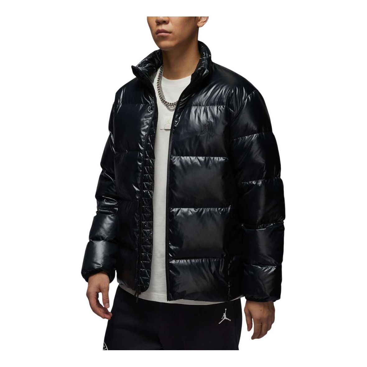 Puffer jakke Jordan Flight Down Puffer Jacket Sort | FV7272-010, 0
