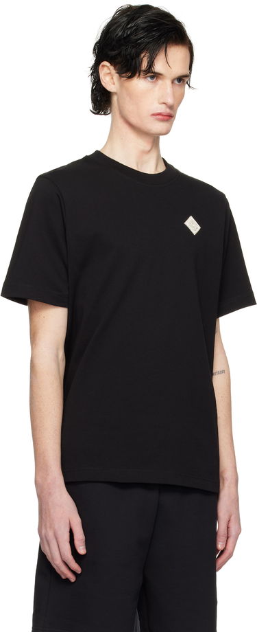 T-shirt Casablanca Pearl Diamond Patch T-Shirt Sort | MPS25-JTS-001-10, 1