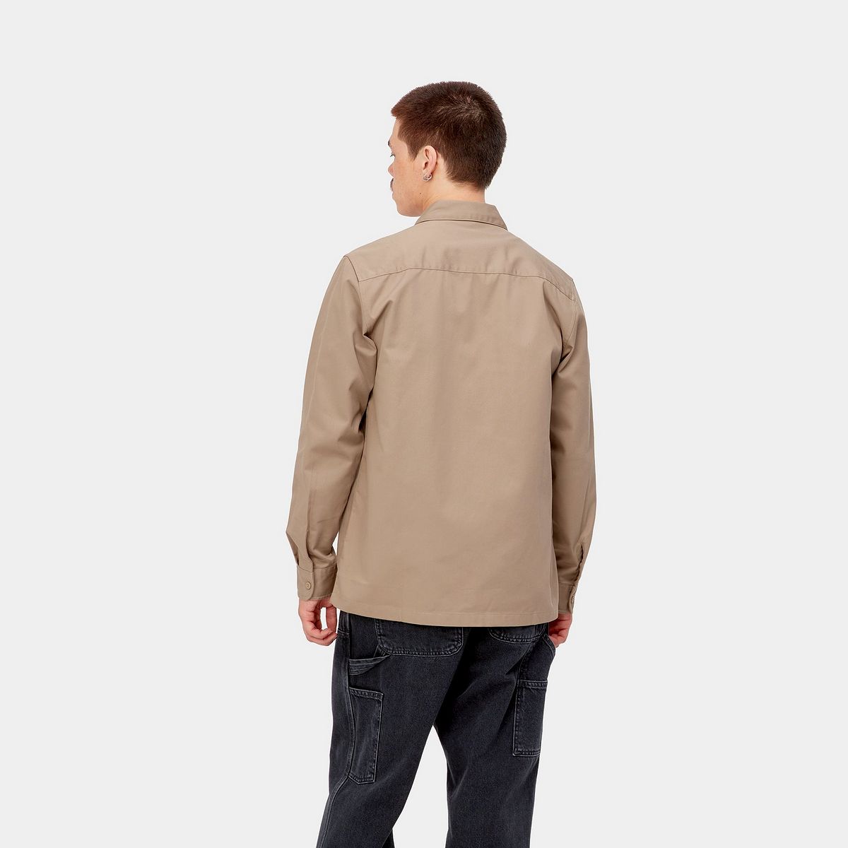 Skjorte Carhartt WIP L/S Master Shirt "Leather" Beige | I027579_8Y_XX, 1