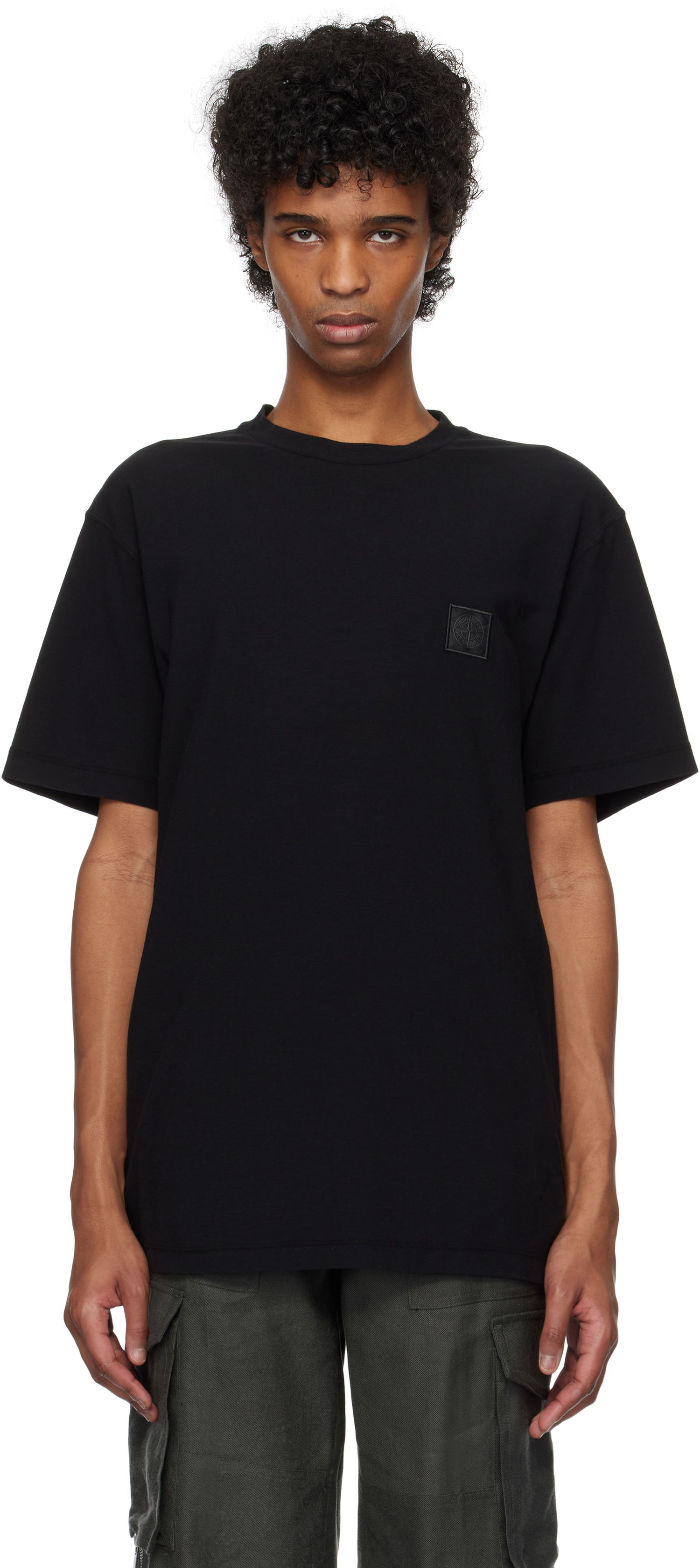 T-shirt Stone Island Stone Island Garment Dyed Tee Sort | K1S15 2100008 S0F11, 0