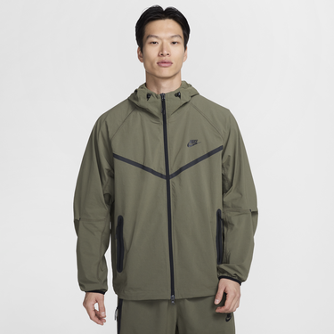Vindjakke Nike Woven Tech Jacket Grøn | HM7151-223, 0