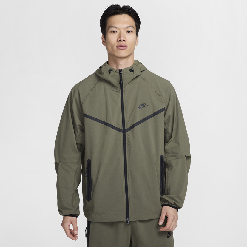 Vindjakke Nike Woven Tech Jacket Grøn | HM7151-223