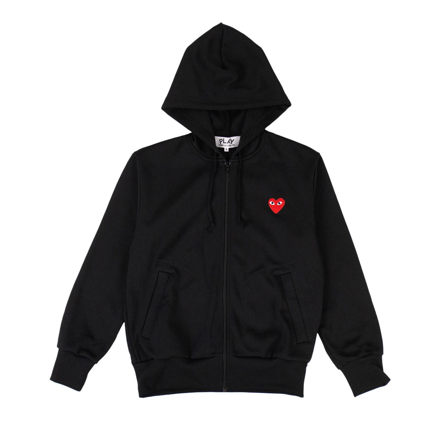Sweatshirt Comme des Garçons Play Heart Hoodie Sort | AZ T172 051 1, 1