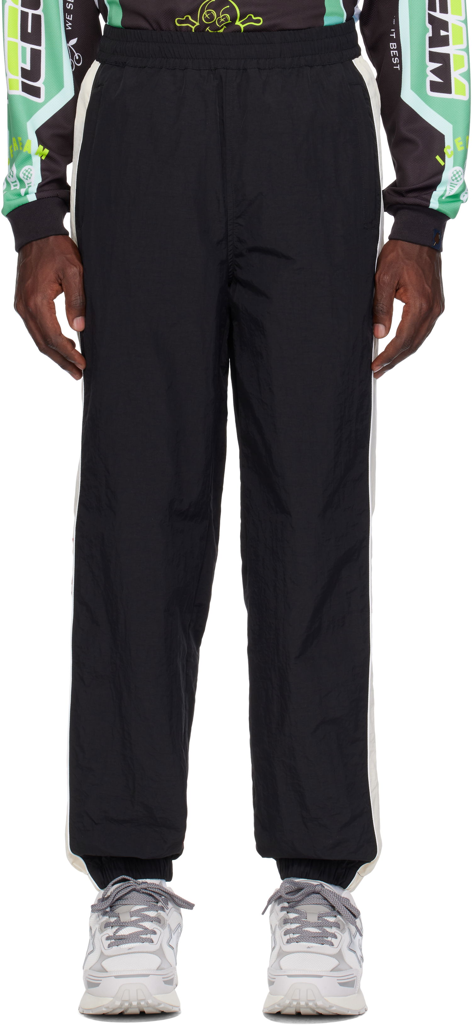 Joggingbukser BBC IceCream ICECREAM Nylon Track Pants Sort | IC24431, 0