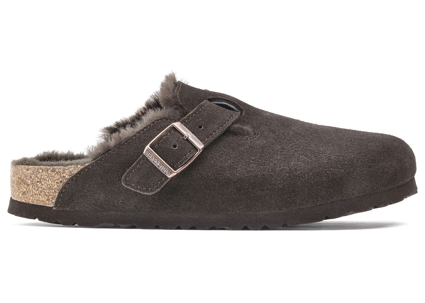 Sneakers og sko Birkenstock Boston Shearling Suede Brun | 1020567/1020529, 0