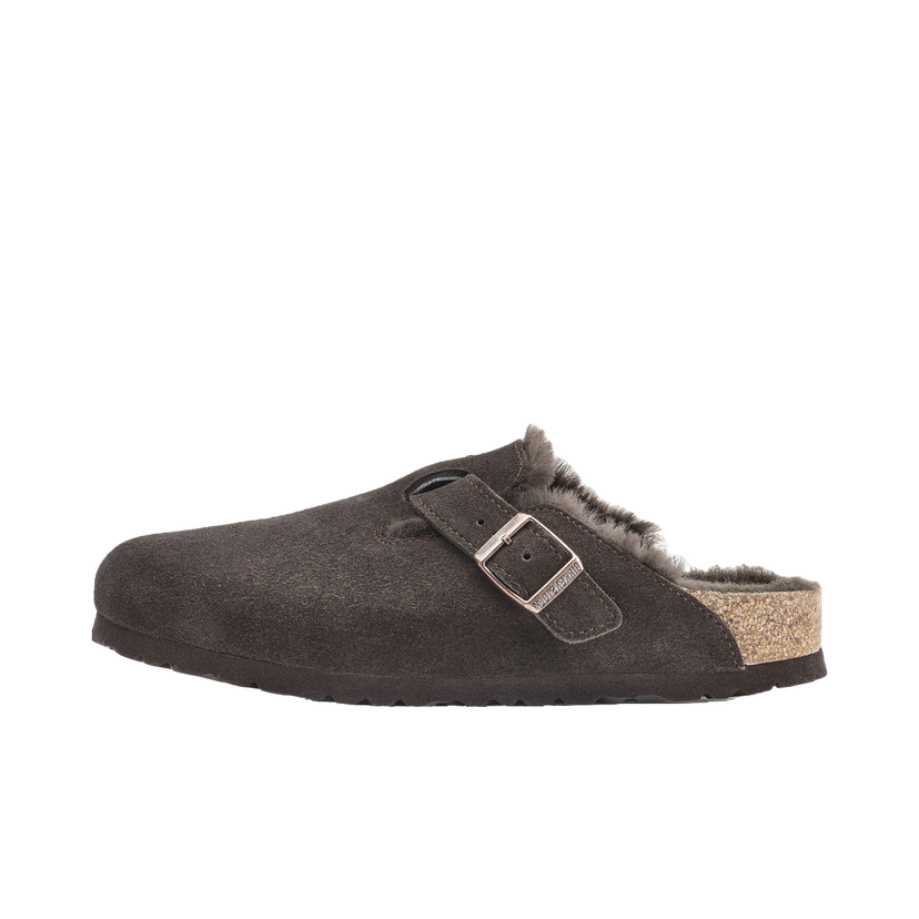 Sneakers og sko Birkenstock Boston Shearling Suede Brun | 1020567/1020529