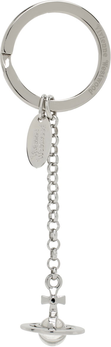 Nøgleringe Vivienne Westwood Vivienne Westwood Hanging Orb Keychain Metalisk | 8203011DU-OM000I-, 0