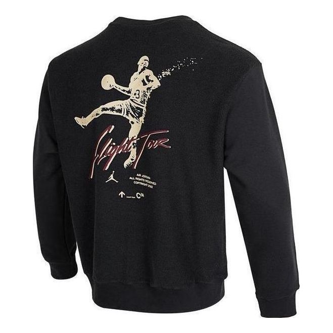 Sweatshirt Jordan Flight Heritage Graphic Print Sweatshirt Sort | DV1620-045