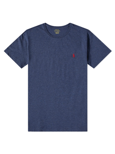 T-shirt Polo by Ralph Lauren Custom Fit Tee Mørkeblå | 710671438282