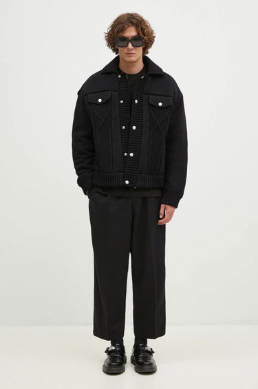 Sweater KENZO Oversized Knitted Jacket Sort | FE65OU1419NC.99, 5