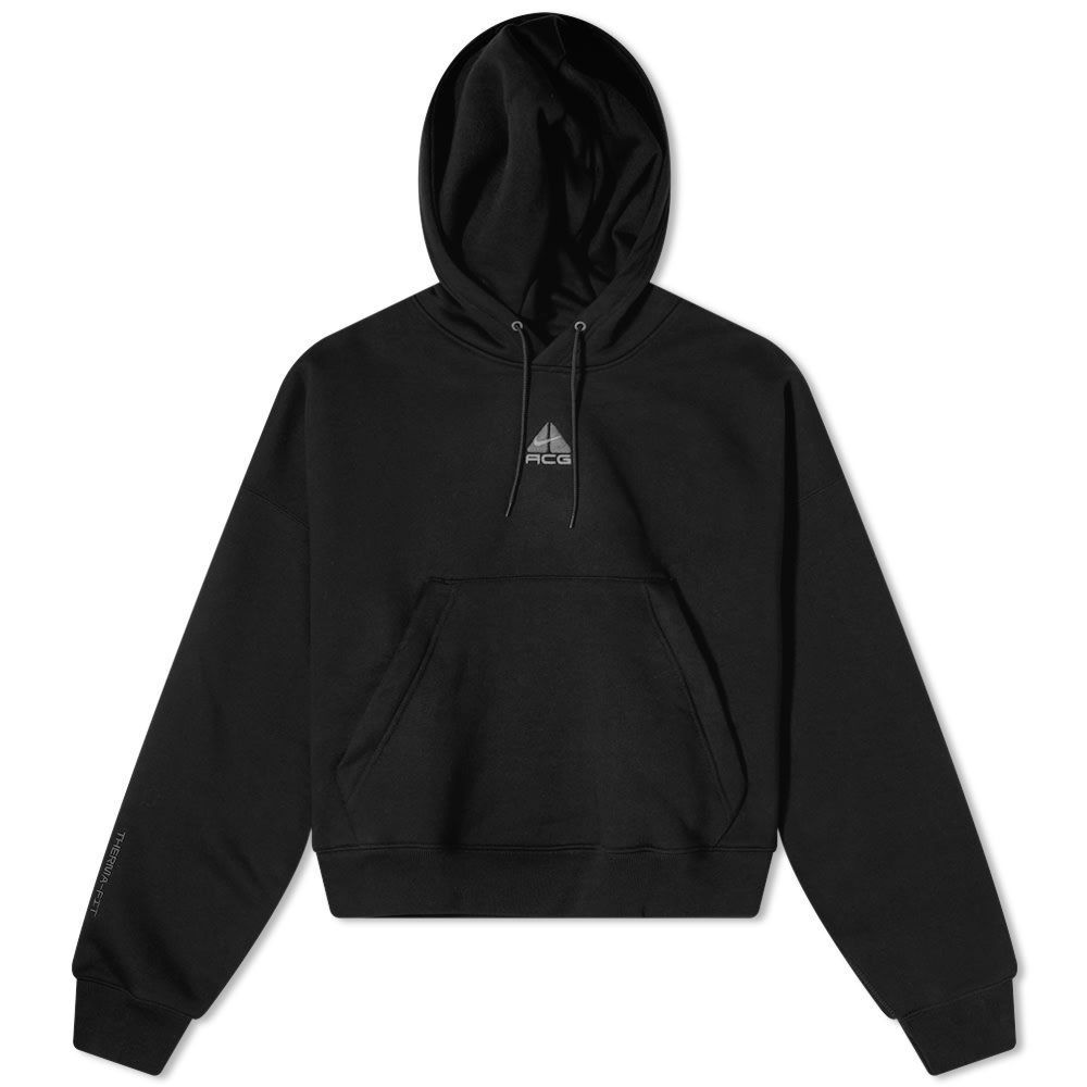 Sweatshirt Nike ACG "Tuff Knit" Fleece Hoody Sort | DQ5807-045, 0