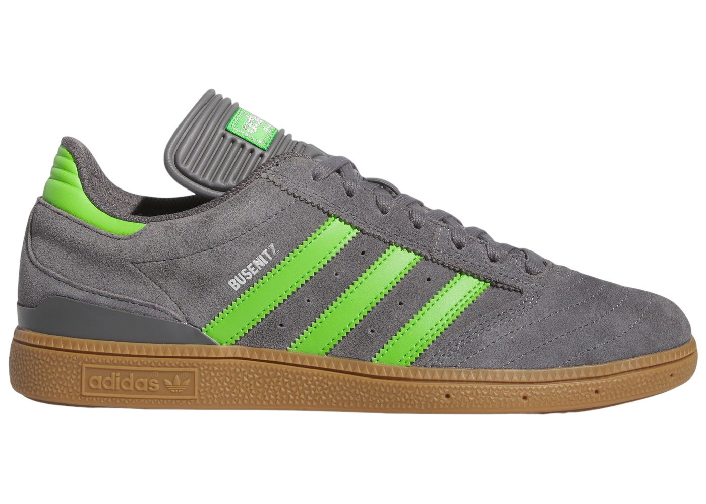 Sneakers og sko adidas Originals Busenitz Grey Lucid Lime Gum Grå | IE7273, 0