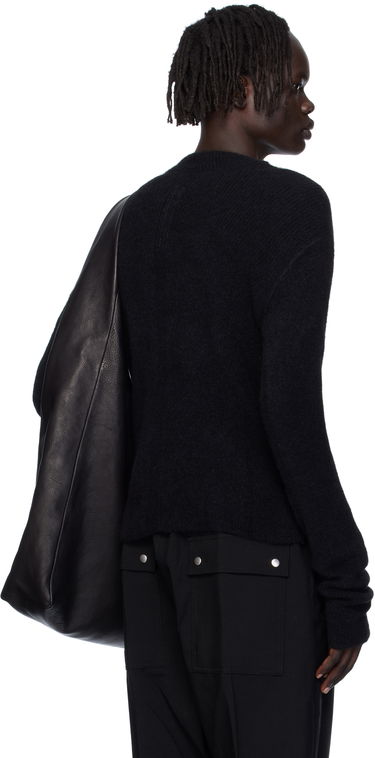 Sweater Rick Owens Rick Owens Headon Pull Sweater Sort | RU02E1690 KWP, 2