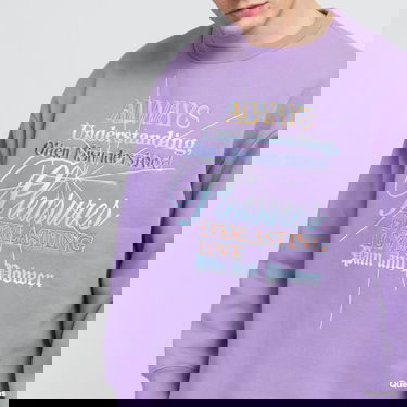 Sweatshirt Pleasures Faith Crewneck Sweatshirt Lilla | P21W027, 2