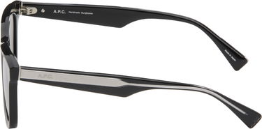 Solbriller A.P.C. John Sunglasses Sort | ACABF-M75012, 2