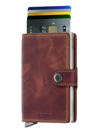 Tegnebog Secrid Miniwallet Vintage Brun | MV-Brown