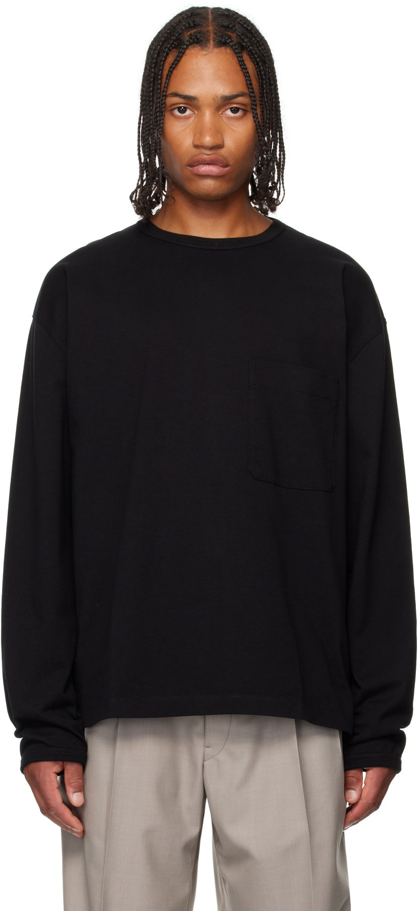 T-shirt LEMAIRE LEMAIRE Boxy Pocket Tee Sort | TO1340 LJ1022