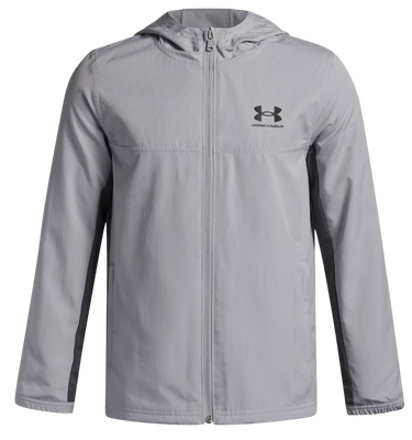Jakke Under Armour Under Armour Rival Woven Jacket Grå | 1390154-011, 0