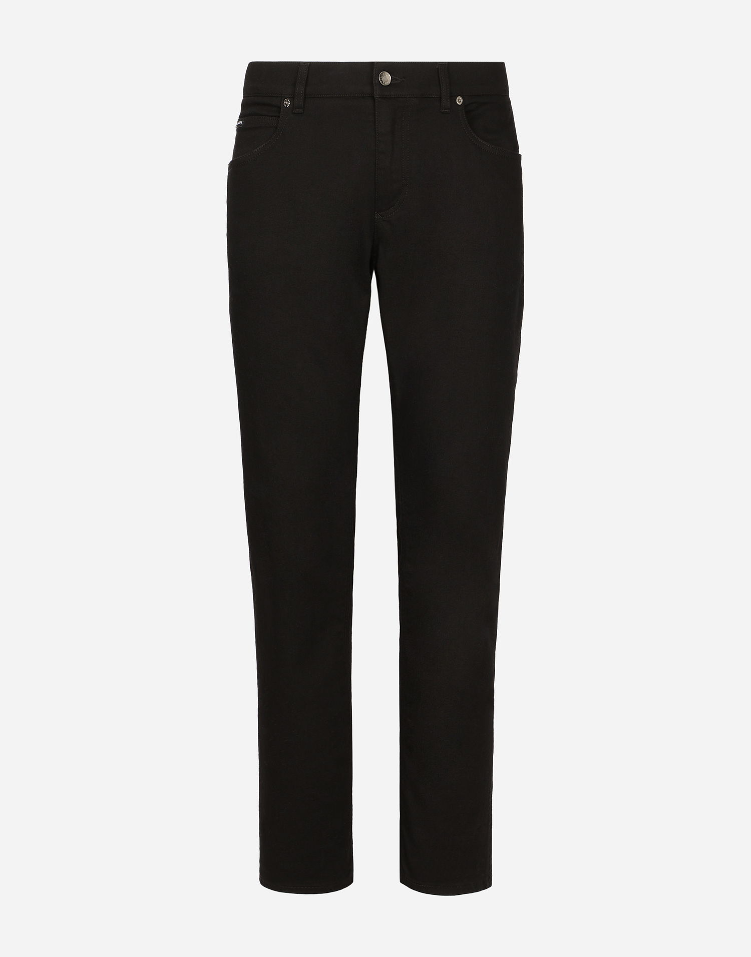 Jeans Dolce & Gabbana Regular-Fit Stretch Jeans Sort | GYJCCDG8GW6S9001, 0