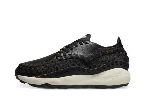 Sneakers og sko Nike Air Footscape Woven "Black Croc" W Sort | FQ8129-010