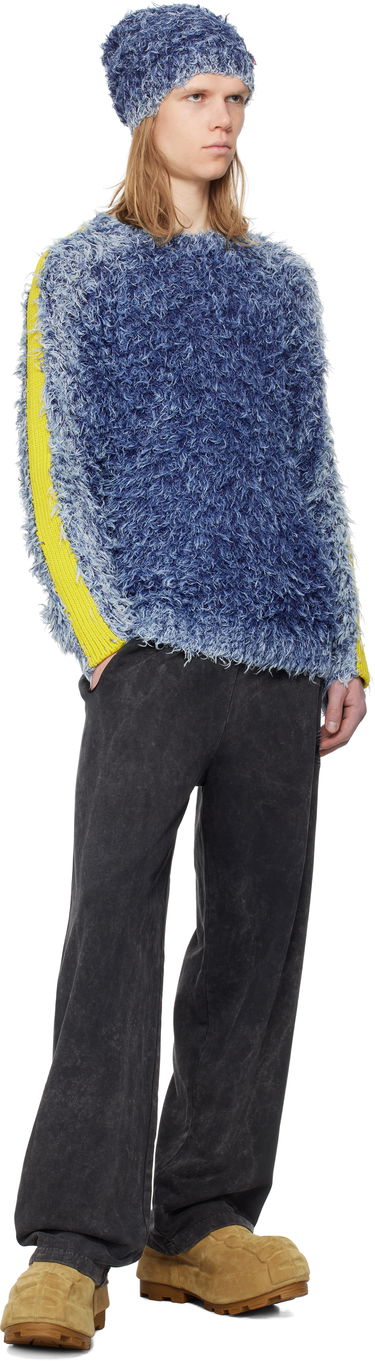 Sweater Diesel Diesel K-Damon Fuzzy Sweater Blå | A16569-0KNAE-8ATS, 3