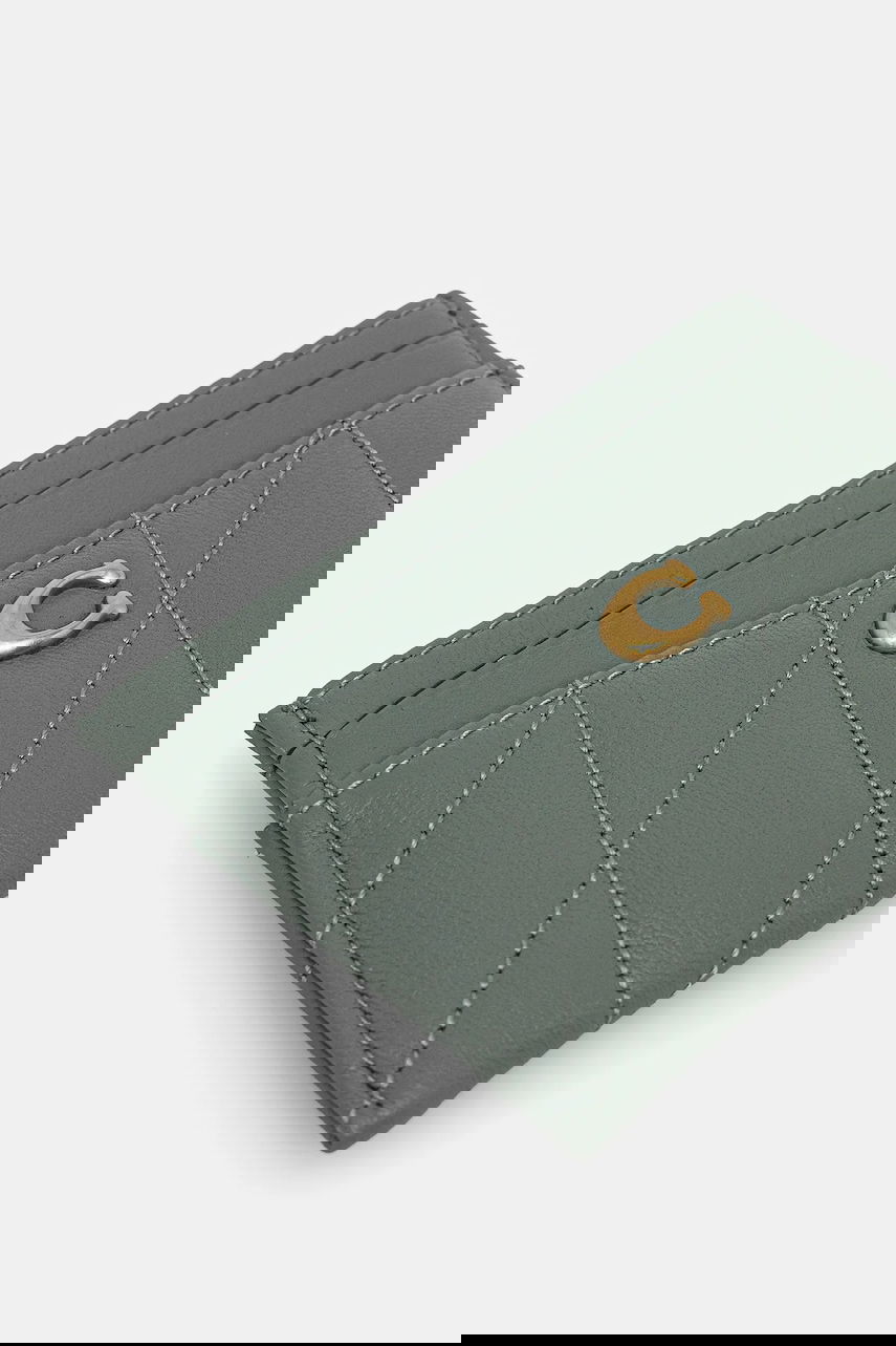 Tegnebog Coach Coach Essential Card Case Grøn | CM434, 1