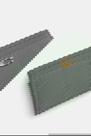 Tegnebog Coach Coach Essential Card Case Grøn | CM434, 1