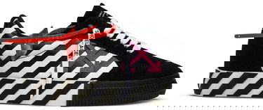 Sneakers og sko Off-White Off-White Vulc "Black White" Sort | OMIA085R20C210180129, 1