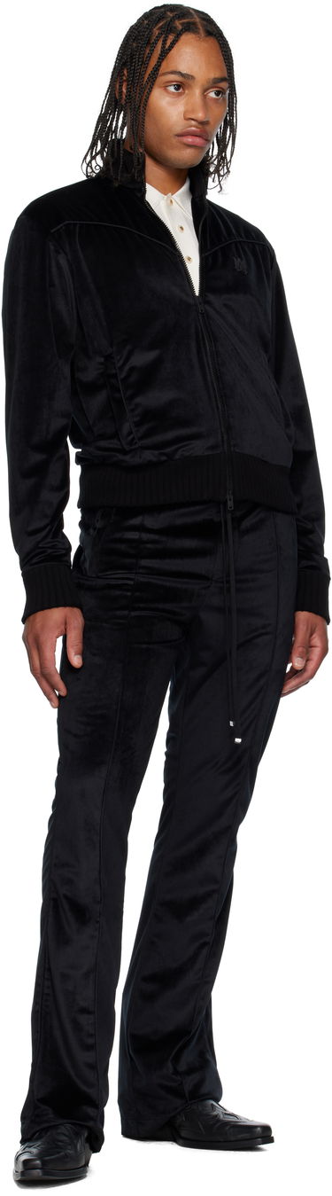 Jakke AMIRI AMIRI Velvet Track Jacket Sort | AMOUTJ1013, 3