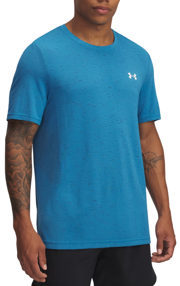 T-shirt Under Armour Vanish Seamless Short Sleeve T-Shirt Blå | 1382801-452