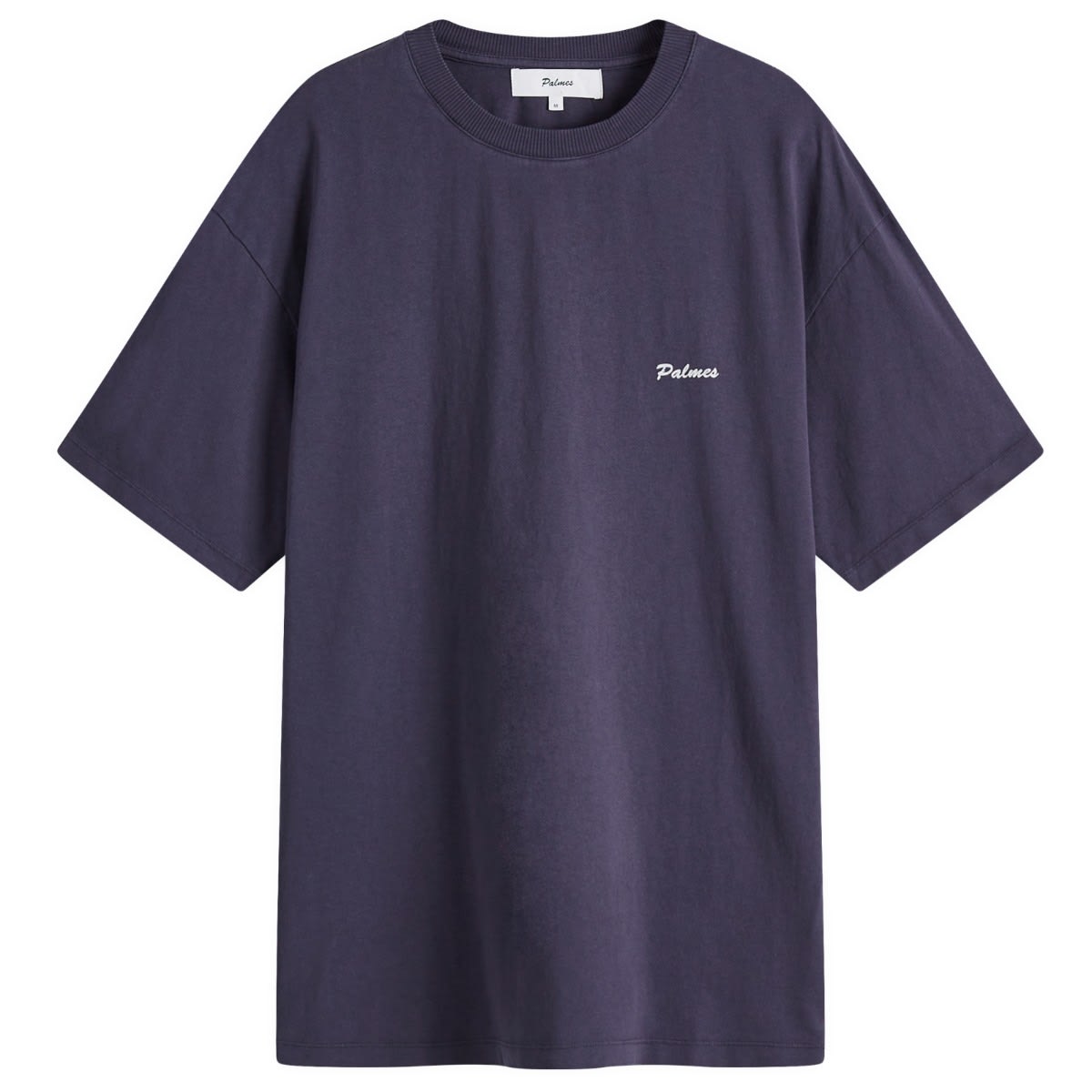 T-shirt Palmes Palmes Chest Logo T-Shirt, Size Large Lilla | P10-0026-660, 0