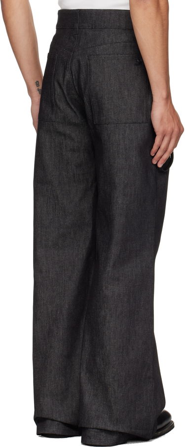 Jeans Courrèges Courrèges 2-Pocket Flare Jeans Sort | 325DPA414DE0044, 2