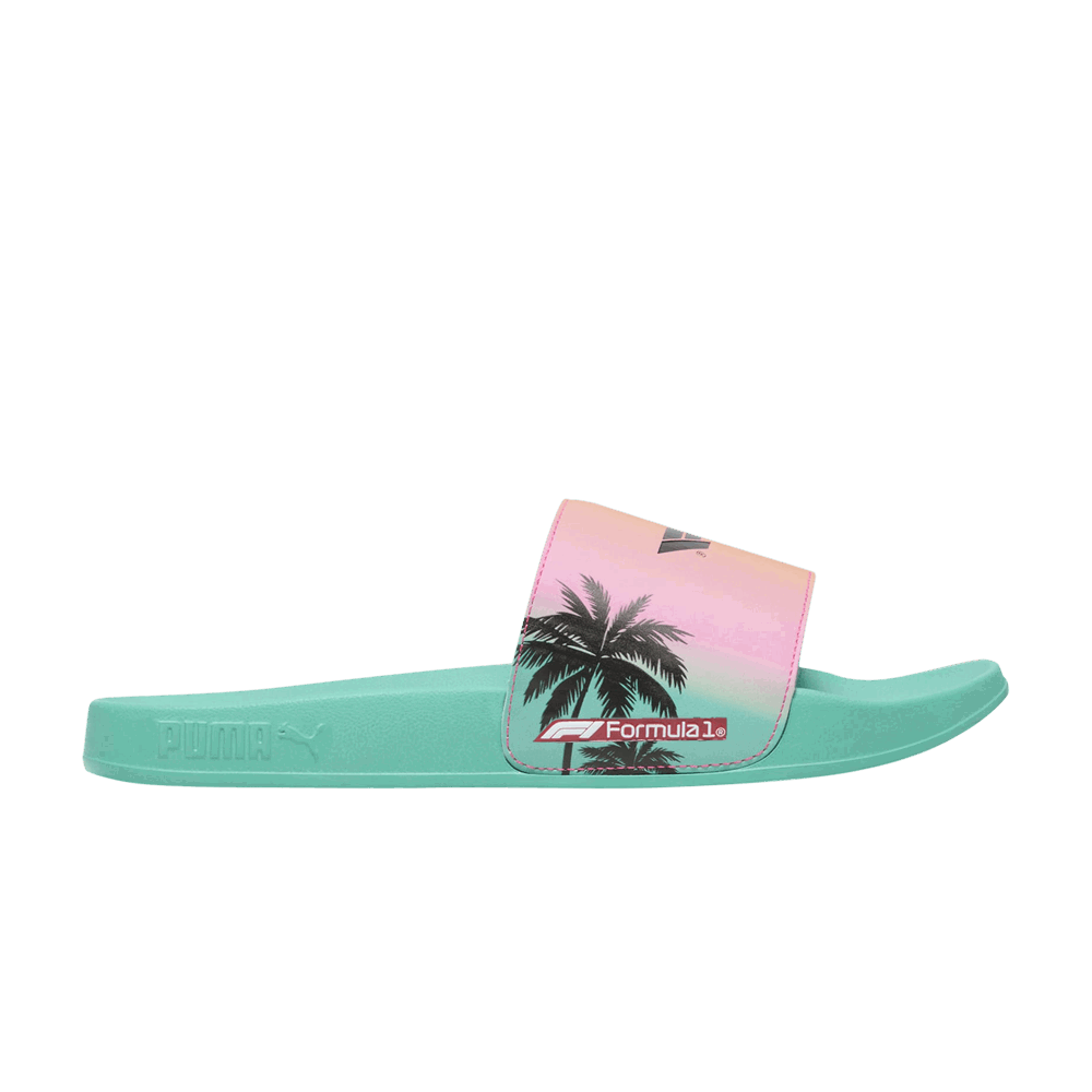 Sneakers og sko Puma Formula 1 x Leadcat 2.0 Slides Turkis | 308473-01, 0