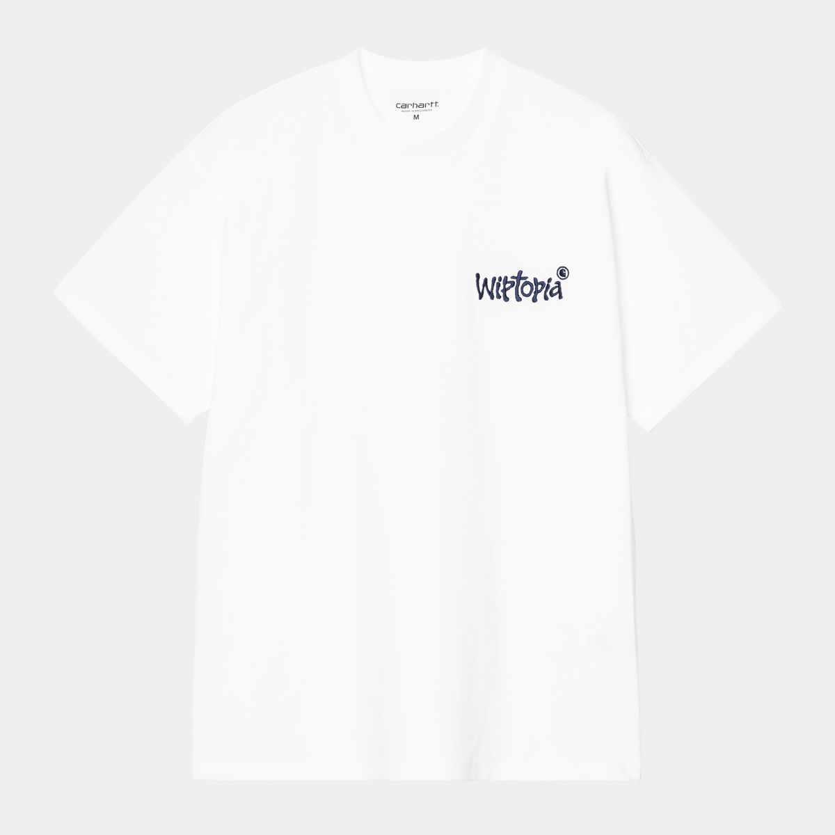 T-shirt Carhartt WIP Wiptopia Script T-Shirt Hvid | I035495_6, 0