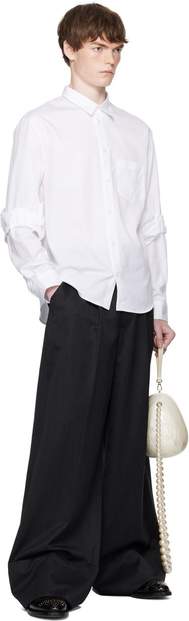 Bukser Simone Rocha Simone Rocha Wide Leg Multi Belt Loop Trousers Sort | 4159 1217, 3