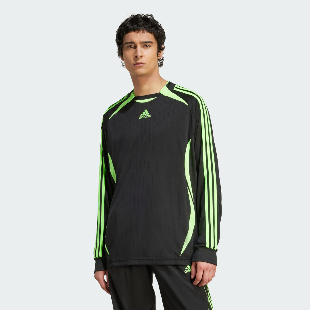 Jersey adidas Performance Teamgeist Adicolor Long Sleeve Jersey Sort | JW5908, 0