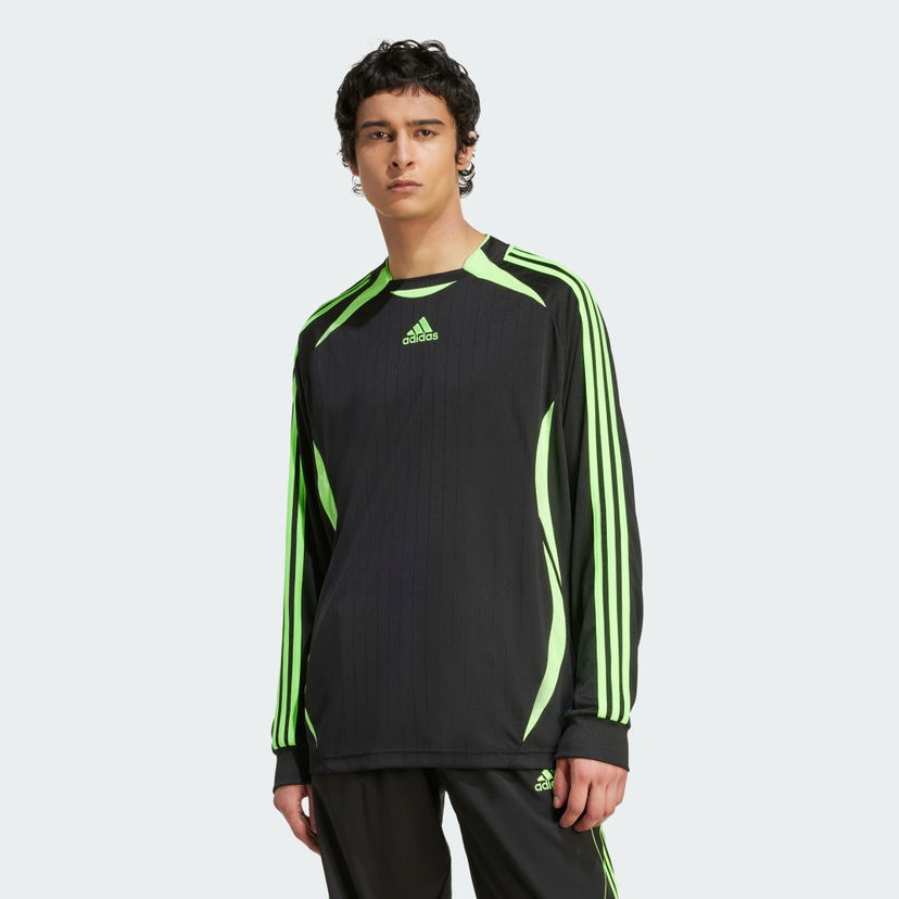 Jersey adidas Performance Teamgeist Adicolor Long Sleeve Jersey Sort | JW5908