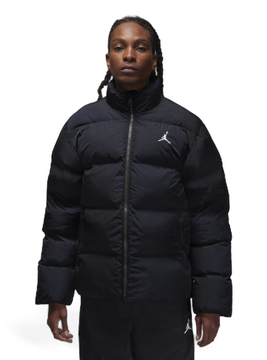 Puffer jakke Jordan Essentials Puffer Jacket Sort | FB7331-010