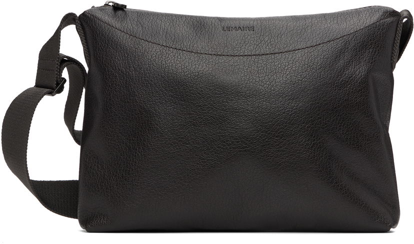 Skuldertaske LEMAIRE Lemaire Small Folio Bag Sort | BG0166 LL0138