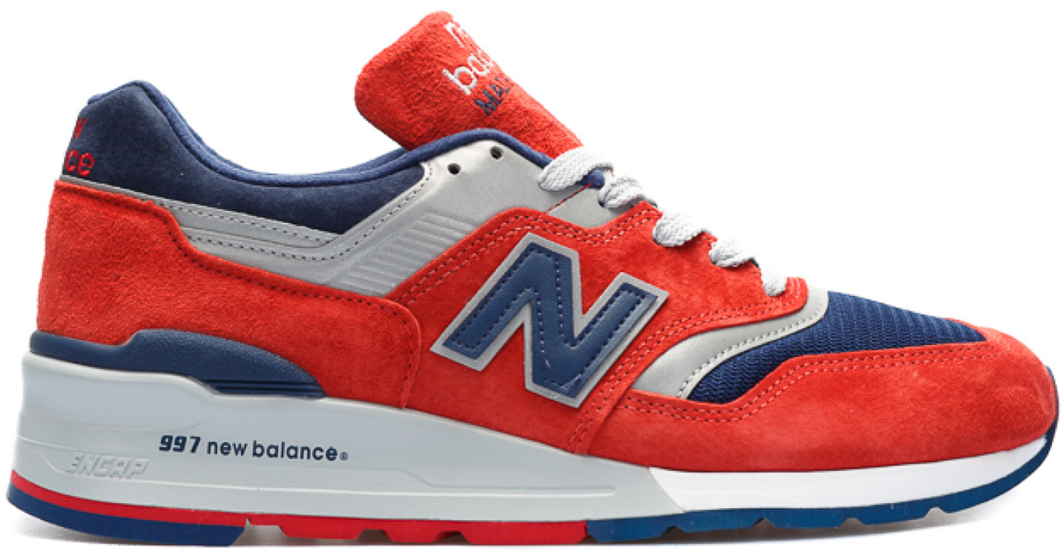 Sneakers og sko New Balance 997 Connoisseur Ski "Red" Rød | M997CSIY, 0